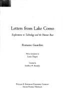 Cover for Letters from Lake Como by Romano Guardini