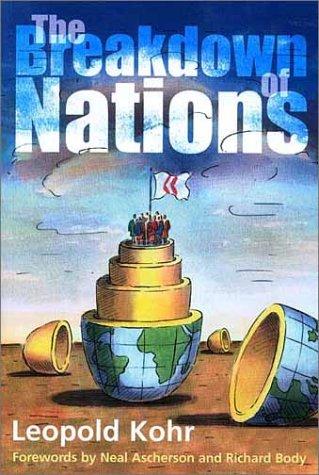 Cover for The Breakdown of Nations by Leopold Kohr