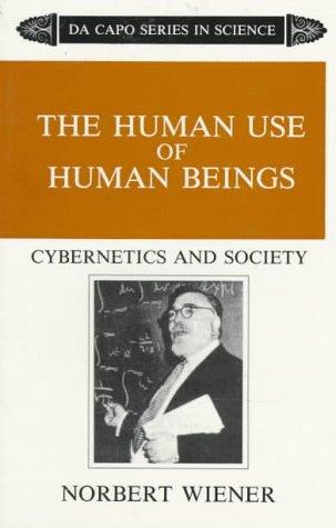 Cover for The Human Use of Human Beings by Norbert Wiener