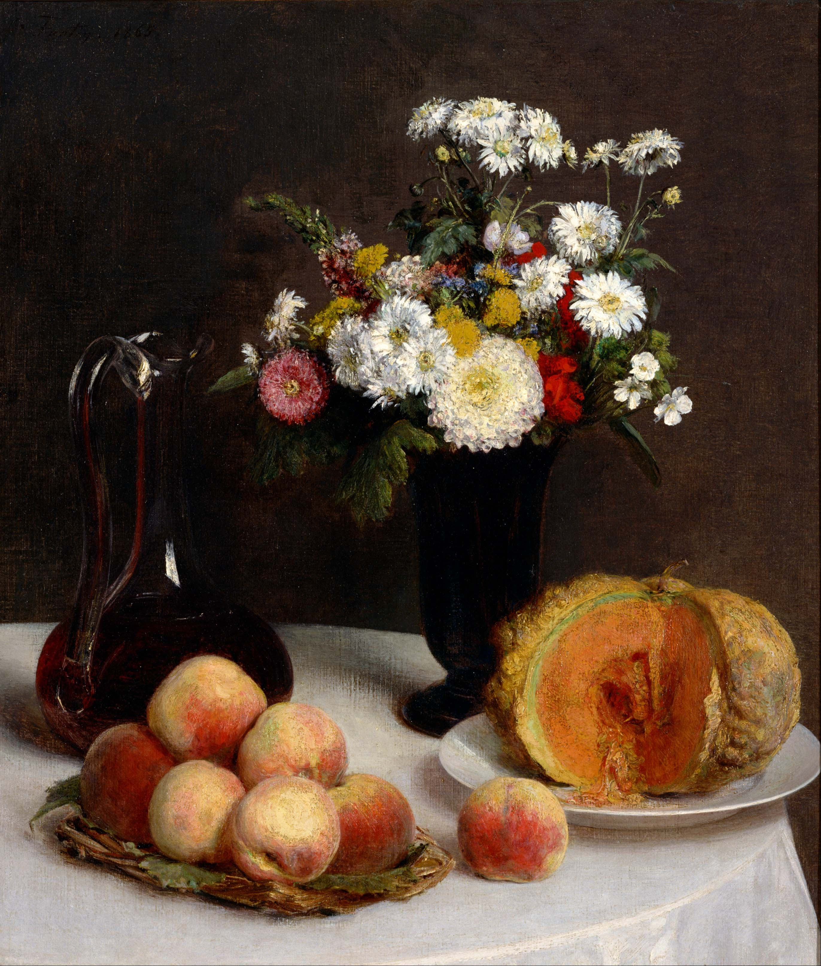 Willem Claesz. Heda, public-domain Dutch still life with silver ewer, nautilus cup, ham, and glassware.